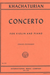 International Music Company Khachaturian (Oistrackh): Concerto (violin & piano) international