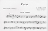 LudwigMasters Boellmann, Leon: Priere from Suite gothique, Op.25 (violin & piano)(cello & piano)