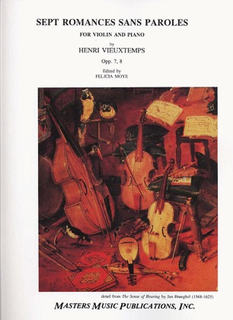 LudwigMasters Vieuxtemps, H.: Sept Romances sans Paroles Opp 7,8 (violin & piano)