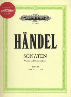 Handel, G.F.: Sonaten Band 2 (violin & piano or CD)