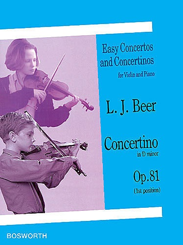 Bosworth Beer, Leopold: Concertino in d minor, Op.81 (violin & piano)