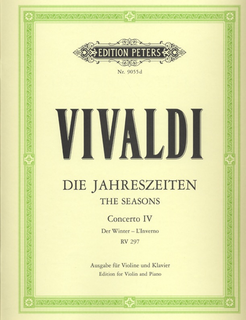 Vivaldi, A .: ''Winter'' from 4 Seasons (violin & piano)