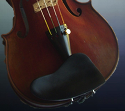 GelRest GelRest Chinrest Pad, 4/4 Ohrenform/Berber, Ebony