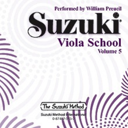 CD, Suzuki Viola, Vol. 5 REVISED (Preucil)