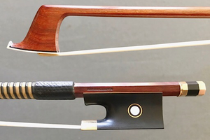 Ole KANESTROM gold-mounted violin bow, USA, 60g