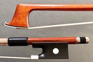 Japanese G. Jeandel viola bow, ebony/nickel