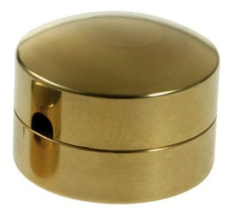 Lup-X bass button-style brass Wolf Eliminator, 30 grams