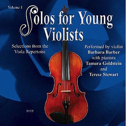 CD Barber: Solos For Young Violists, Vol. 1