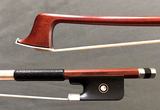 RICHARD GRUNKE master silver viola bow, red-brown Pernambuco stick, GERMANY