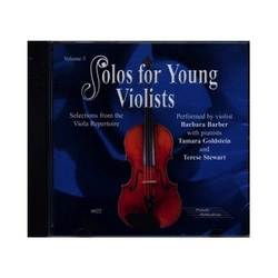 CD Barber: Solos For Young Violists, Vol. 5