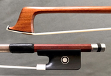 Mexican MIGUEL HUIPE silver viola bow, Pernambuco, MEXICO