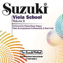 CD, Suzuki Viola, Vol. 8