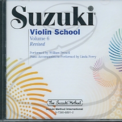 CD: Suzuki Violin School (Preucil), Vol.6 - REVISED