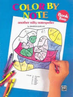 Alfred Music Kaplan: Color By Note - Another Nifty Notespeller, Bk.2, Alfred Music