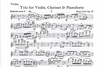 HAL LEONARD Gal, Hans: Trio Op.97 (violin, Clarinet, Piano)