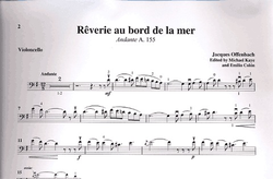 LudwigMasters Offenbach, Jacques: Reverie, Au Bord de la Mer (cello & piano)