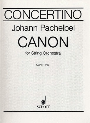 Pachelbel, Johann: Canon, Aug.Set (string quartet)