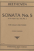 International Music Company Beethoven (Fournier): Sonata #5 in D major, Op.102#2 (cello & piano)