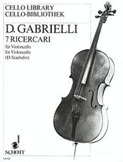 HAL LEONARD Gabrielli, D: 7 Ricercari (cello)