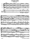 Barenreiter Telemann, G.P.: Concerto in A Major (2 violins, viola, cello, piano) Barenreiter