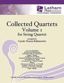 Rabinowitz: (collection) Collected Quartets, Vol.1 (string quartet) Latham Music