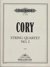 Cory, Eleanor : String Quartet No.2, score and parts