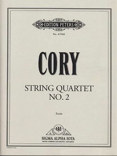 Cory, Eleanor : String Quartet No.2, score and parts