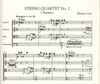 Cory, Eleanor : String Quartet No.2, score and parts