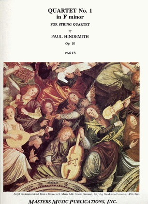 LudwigMasters Hindemith, Paul: String Quartet No.1 in f minor, Op. 10 (parts)