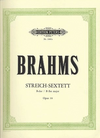 Brahms, Johannes : String Sextet in Bb major, Op.18 (2 violins, 2 violas, 2 cellos)