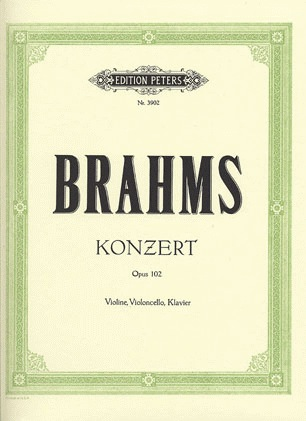 C.F. Peters Brahms, J.: Concerto for Violin and Cello, Op.102 - Double Concerto (violin, cello & piano)
