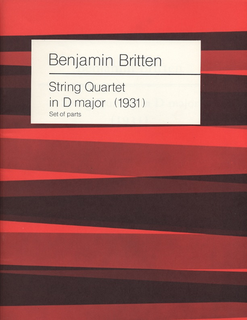 Britten, Benjamin: String Quartet in D major (1931)