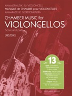 HAL LEONARD Pejtsik: Chamber Music for Violoncellos Vol.13 (4 cellos), Edito Musica Budapest