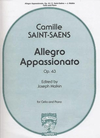 Carl Fischer Saint-Saens, Camille (Malkin): Allegro Appassionato Op.43 (cello & piano) Carl Fischer