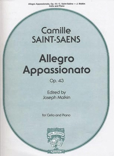 Carl Fischer Saint-Saens, Camille (Malkin): Allegro Appassionato Op.43 (cello & piano) Carl Fischer
