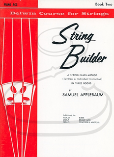 Alfred Music Applebaum: String Builder, Bk.2 (piano accompaniment) Belwin