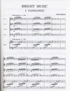 HAL LEONARD Rorem, N.: Bright Music, Quintet in Five Movements (flute, 2 violins, cello, piano, score & parts)