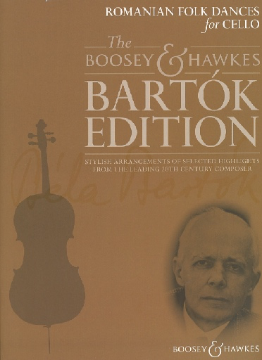 HAL LEONARD Bartok, Bela (Davies): The Boosey & Hawkes Bartok Edition - stylish arrangements of selected highlights from the leading 20th century composer (cello & piano)