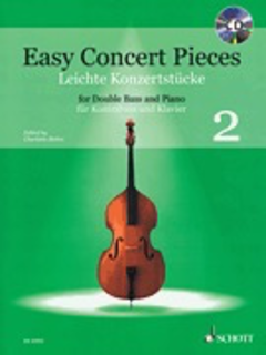 HAL LEONARD Mohr: Easy Concert Pieces 2 (bass, piano) SCHOTT