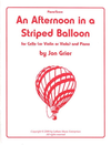 Grier, Jon: An Afternoon in a Striped Balloon (cello & piano)