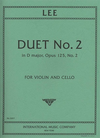 International Music Company Lee, Sebastian: Duet Op.125 No. 2 for violin & cello