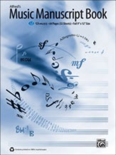 Alfred Music Alfred's Music Manuscript Book (10 stave)