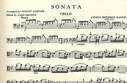 International Music Company Handel, G.F.Sonata in G minor (cello & piano)