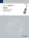 HAL LEONARD Bach, J.C.F.: Sonata in A Major (cello and piano)