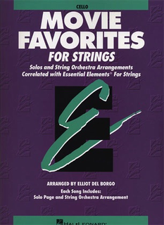 HAL LEONARD Del Borgo: Movie Favorites for Strings (cello)
