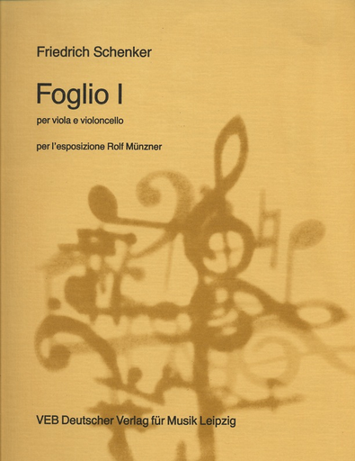 Schenker, Friedrich: Foglio 1 (viola & cello)