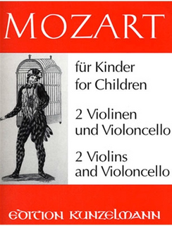 C.F. Peters Mozart, W.A.: Mozart for Children (2 violins & cello)