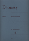 HAL LEONARD Debussy, C. (Krämer, ed.): String Quartet, urtext (2 vioins, viola, and cello)