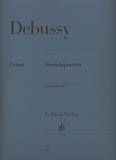 HAL LEONARD Debussy, C. (Kr‚àö¬ßmer, ed.): String Quartet, urtext (2 vioins, viola, and cello)