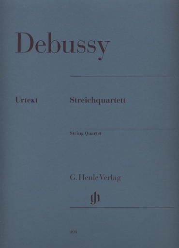 HAL LEONARD Debussy, C. (Krämer, ed.): String Quartet, urtext (2 vioins, viola, and cello)